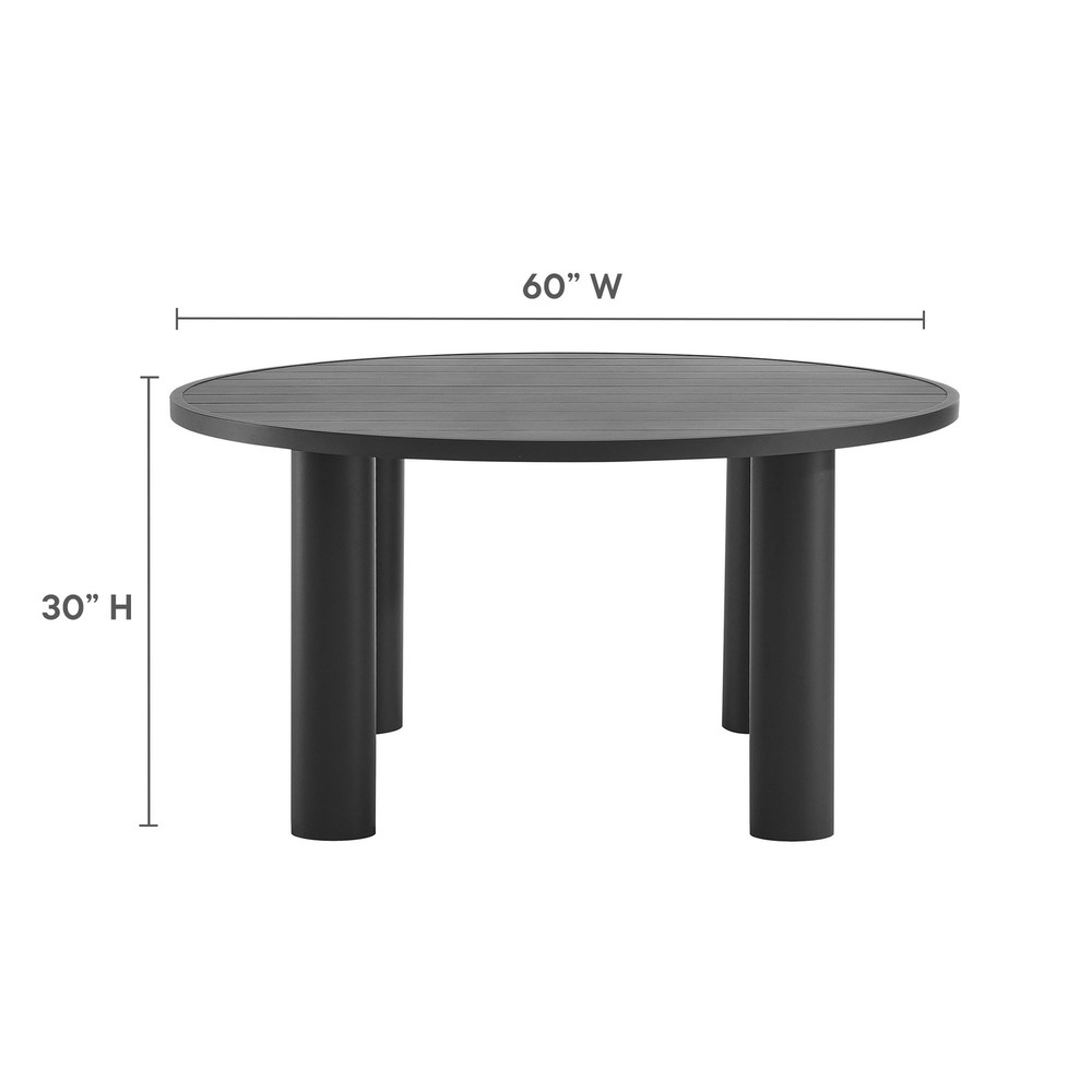 Nautica Dining Table in Graphite
