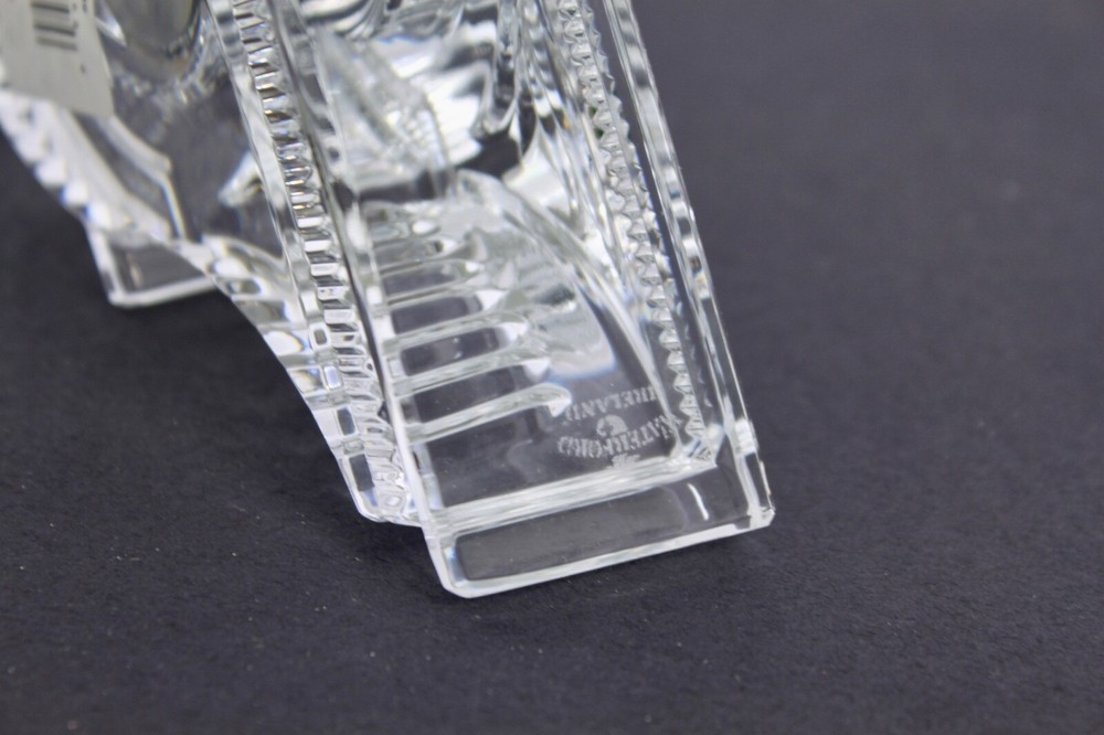 WATERFORD CRYSTAL DEVENISH SMALL CLOCK - MIB