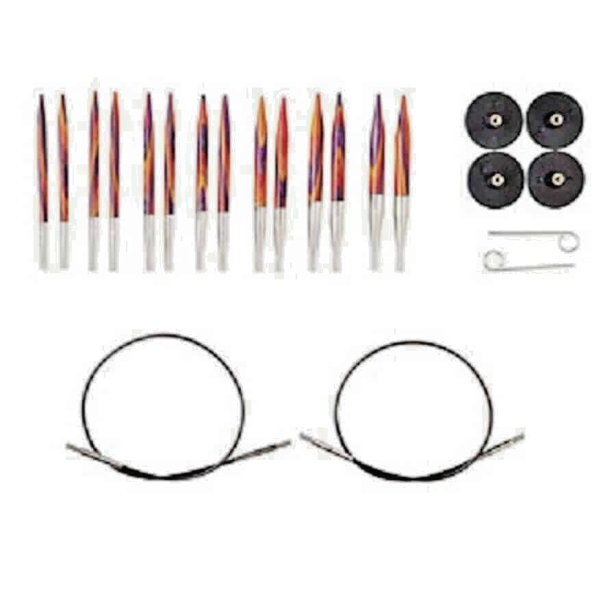 Radiant Options Short Interchangeable Circular Set by Knit Picks