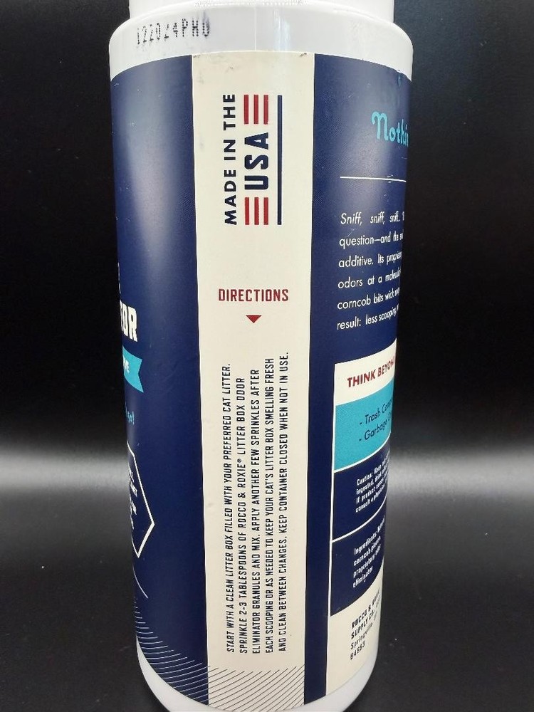 Rocco & Roxie Litter Box Odor Eliminator 12 oz Deodorizing