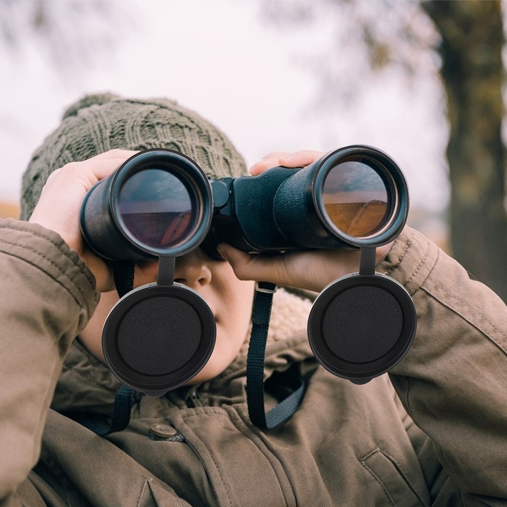 Rubber Protective Lens Caps for Binocular Objective Lens Covers Optical