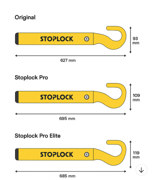 Stoplock Steering Wheel Lock (134-59)