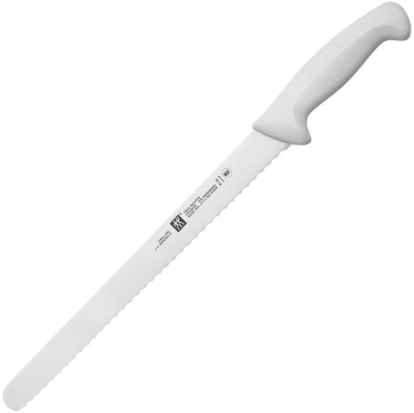 Henckels Zwilling Master Slicer Kitchen Knife White Plastic Handle - 32302-304