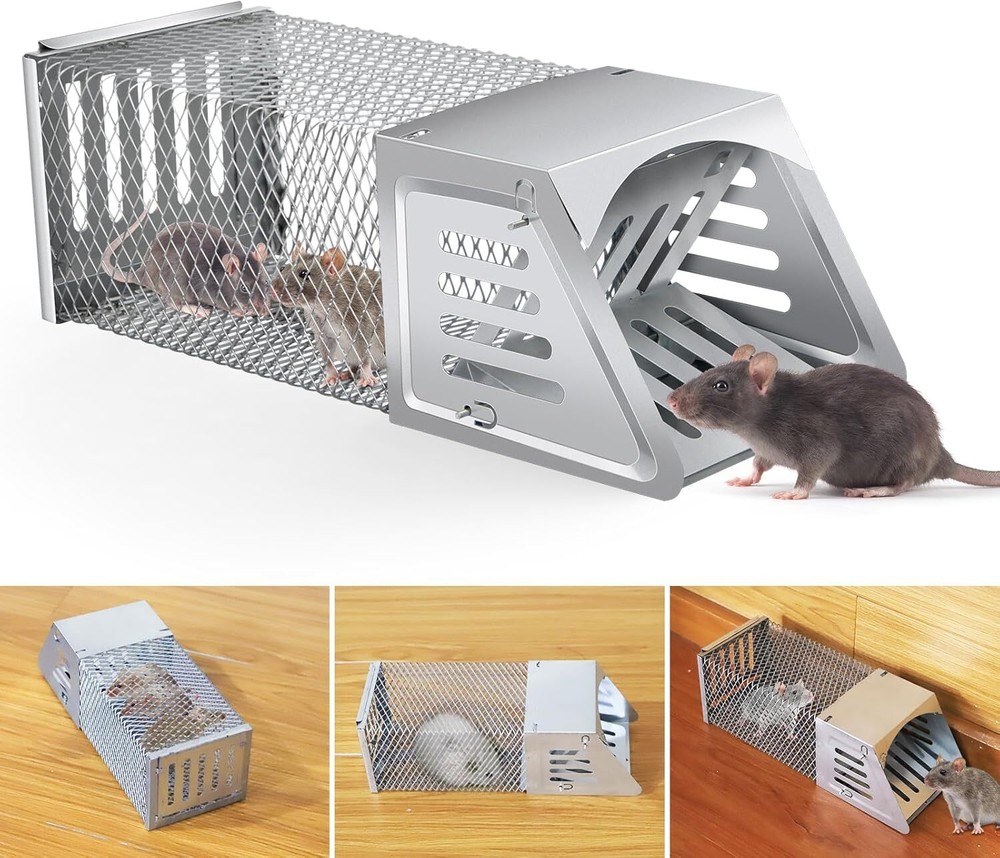 Humane Mouse Trap for Indoor Chipmunks Voles