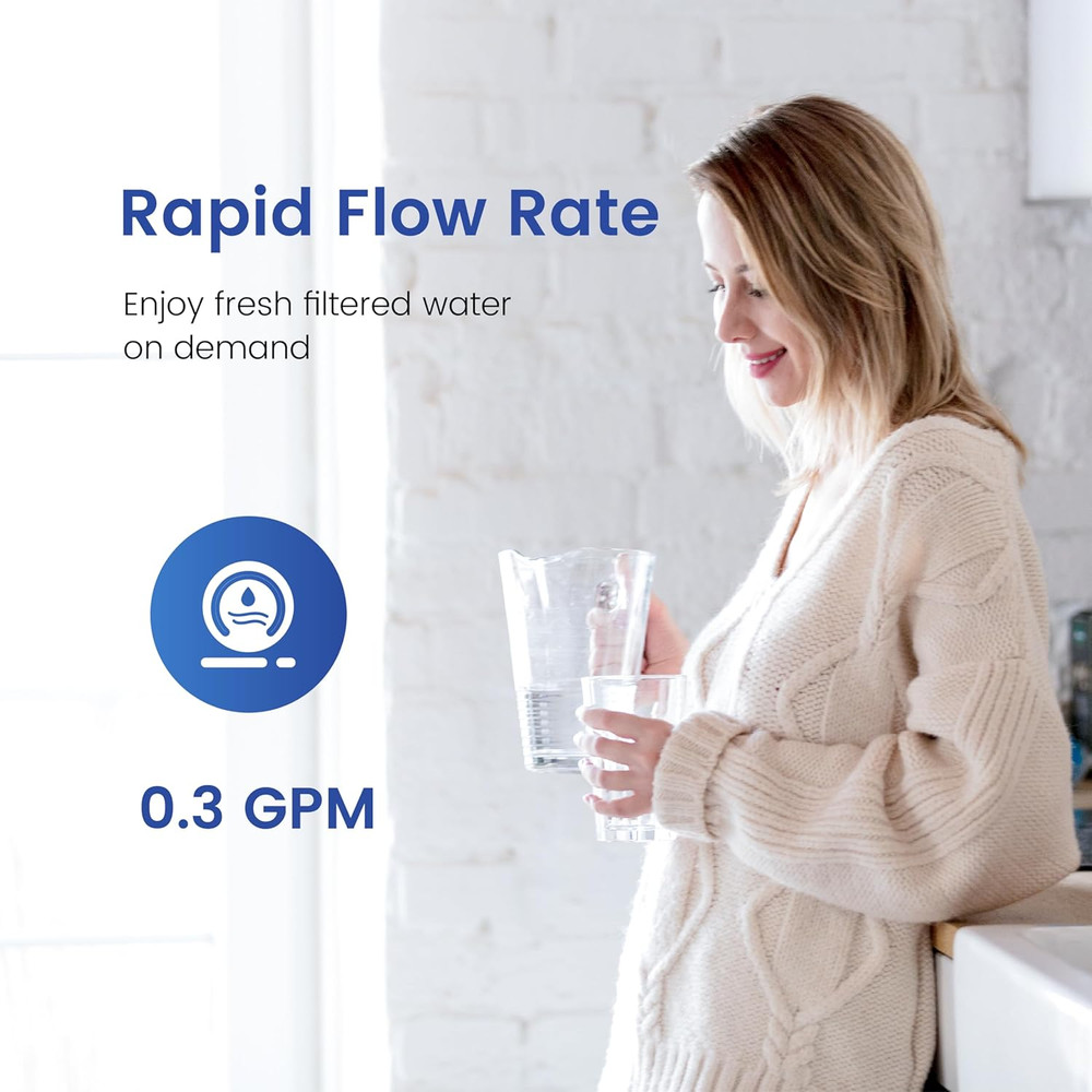 Filter Replacement for All Waterdrop® Pitcher Filtration System, Fits Waterdrop