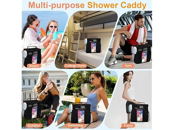 BAIMAY Shower Caddy Bag