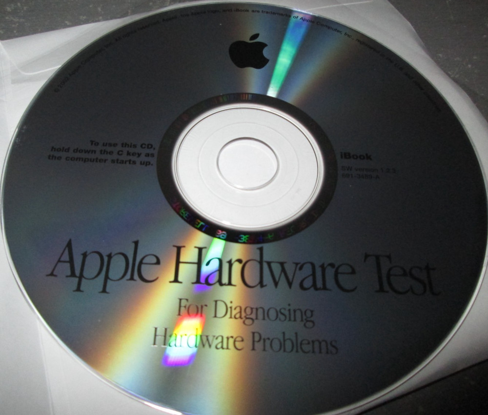 Apple Hardware for Diagnosing Hardware Problems iBook