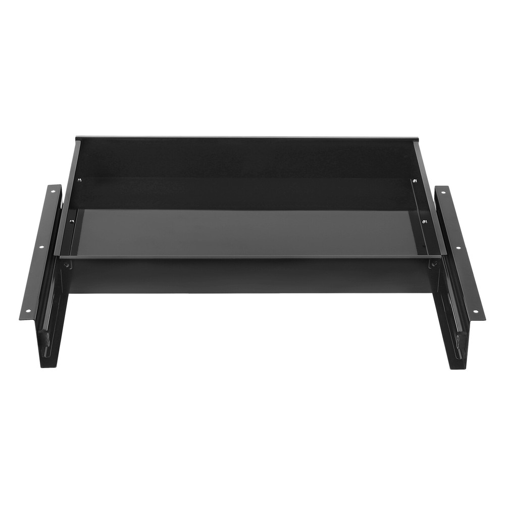 Under Desk Mounted Sliding Pull-out Drawer Storage Organizer For Workstations