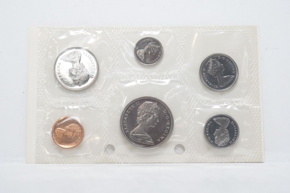 1969 Canada Mint Sealed 6 Coin Set (otb1106)