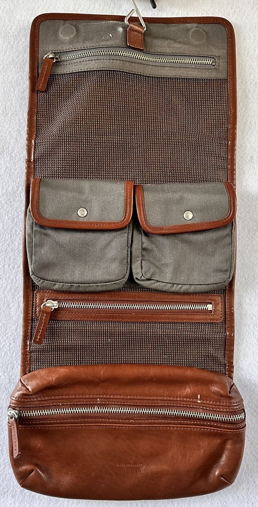 Leather Grooming Travel Bag Dope Kit Red Envelope Redenvelope