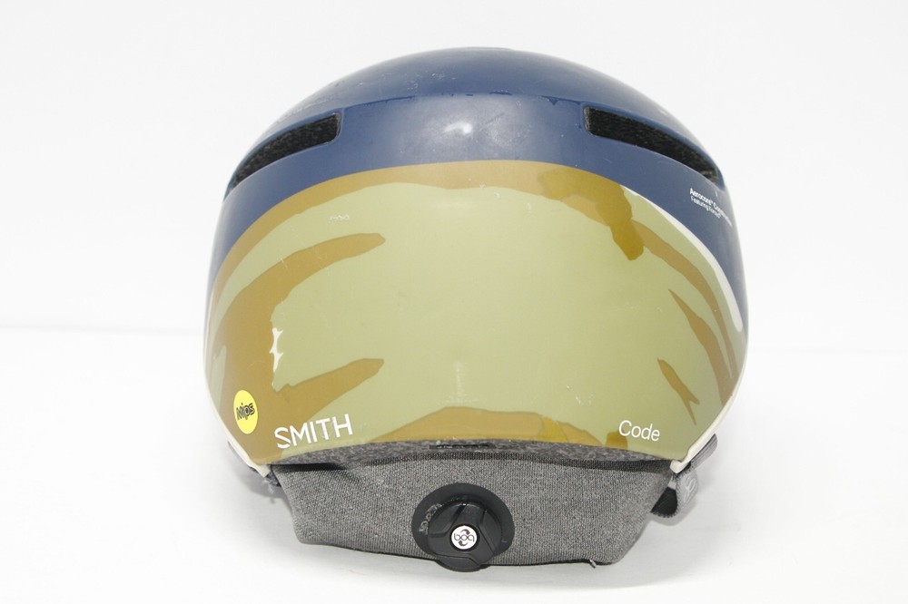 Smith Code Matte Navy Camo Lightweight Mips Snowboard/Ski Helmet Small (51-55cm)