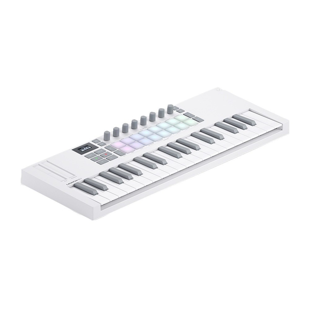 Novation Launchkey Mini 37 MK4 White 37-Note Mini Controller Keyboard
