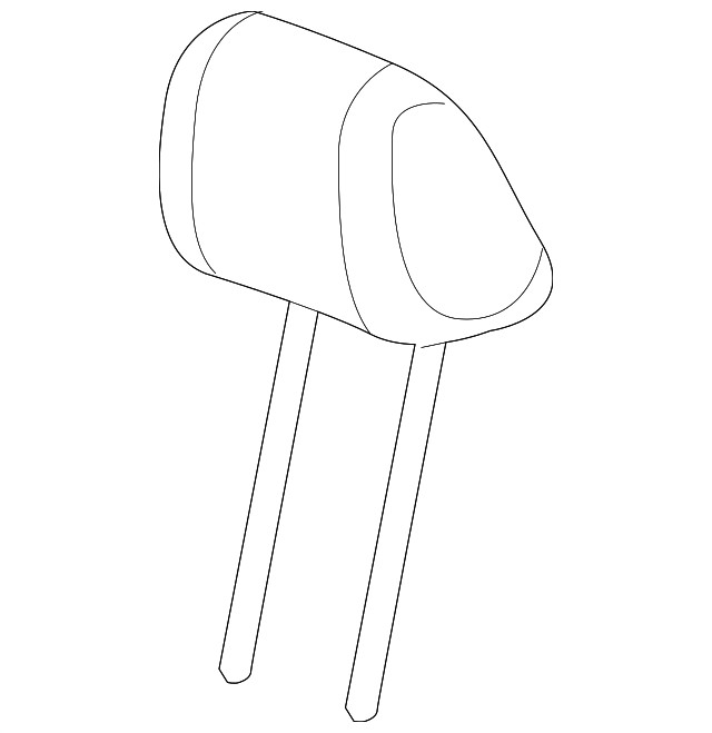 Genuine GM Headrest 42652070