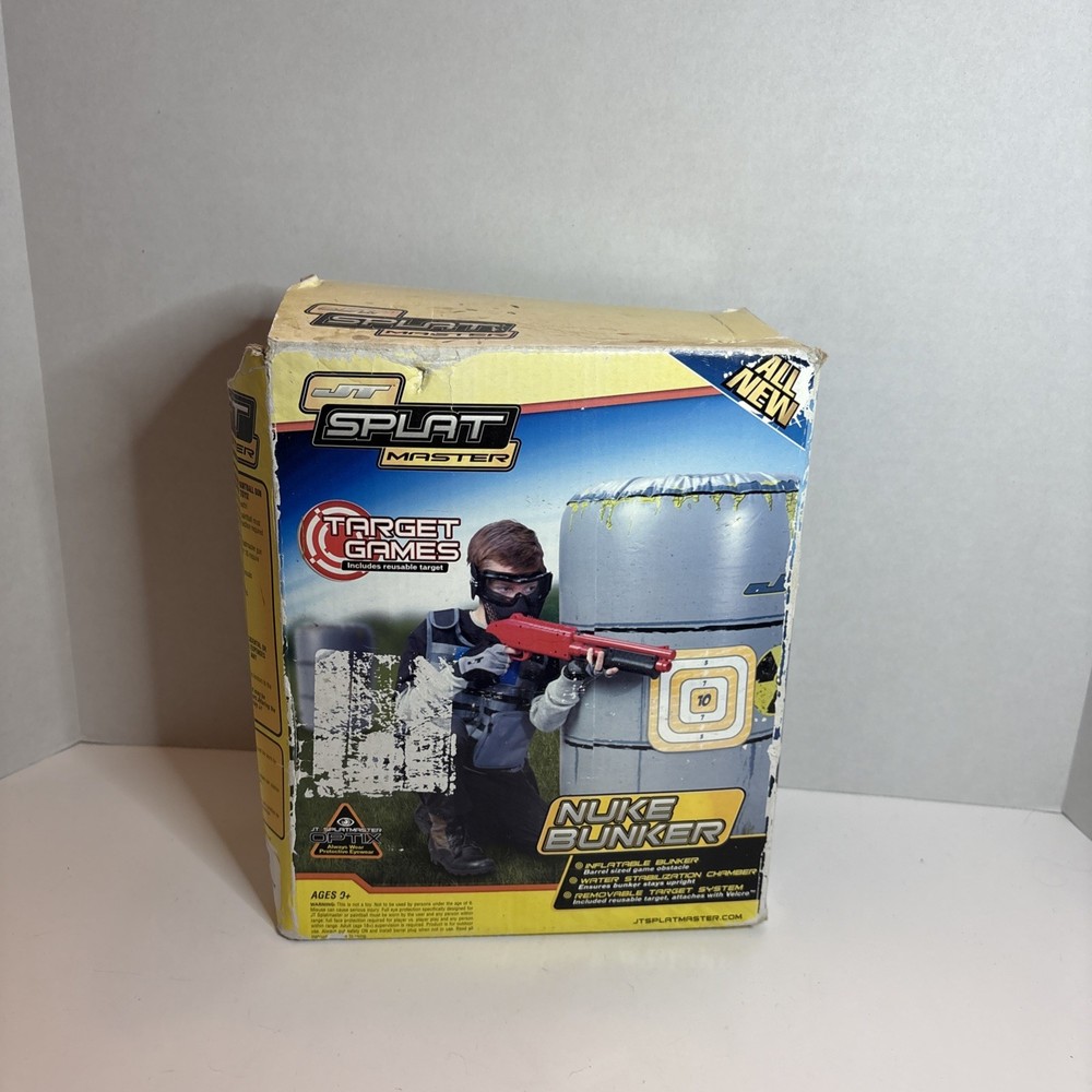 JT Splatmaster Inflatable Nuke Bunker ( Rare )