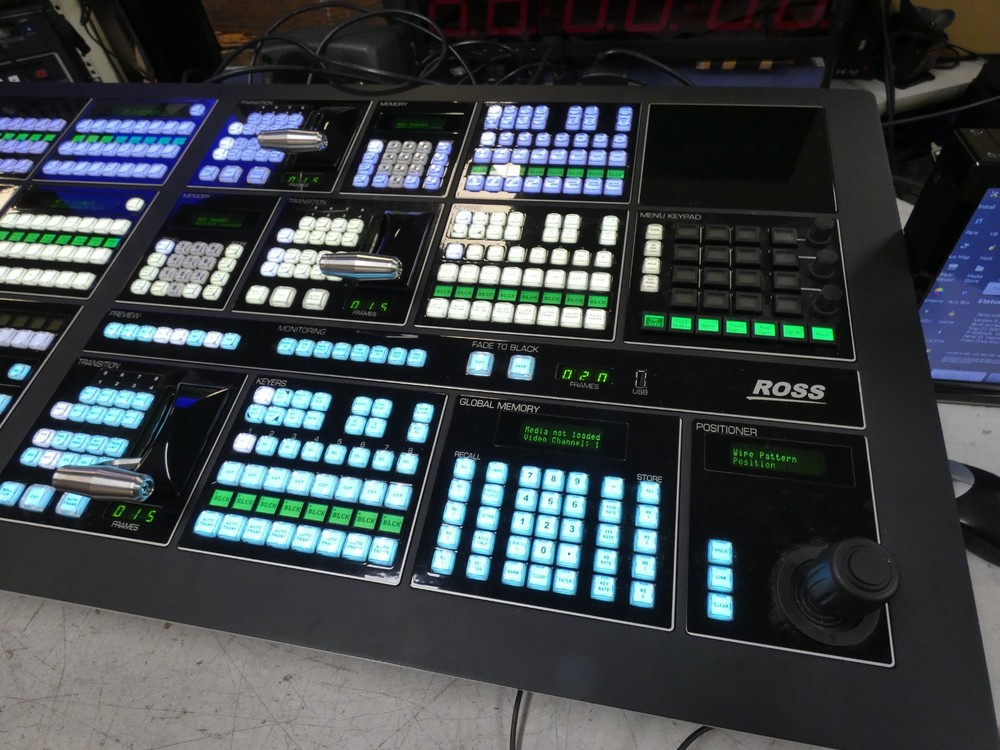 Ross Acuity 3M/E Panel, 60-Input, 40-Output 4K 3G Production Switcher w/Frame