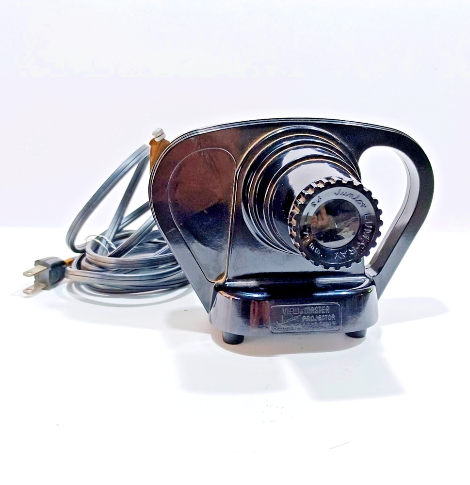 1950’s VIEW-MASTER Junior PROJECTOR Junior LUMA-RAY w/original Box Tested
