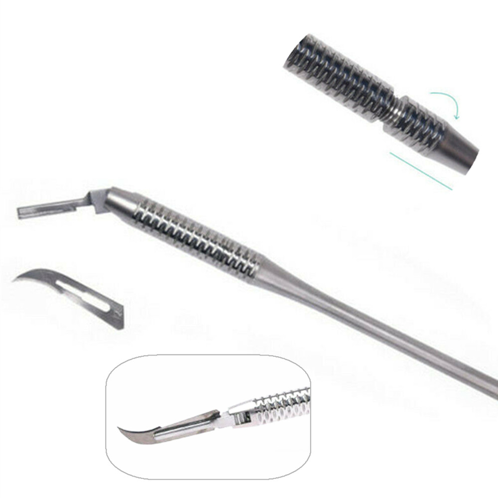 5Pcs Dental High Degree Of Precision Round Pattern Adjustable Handle 7 Way Tools