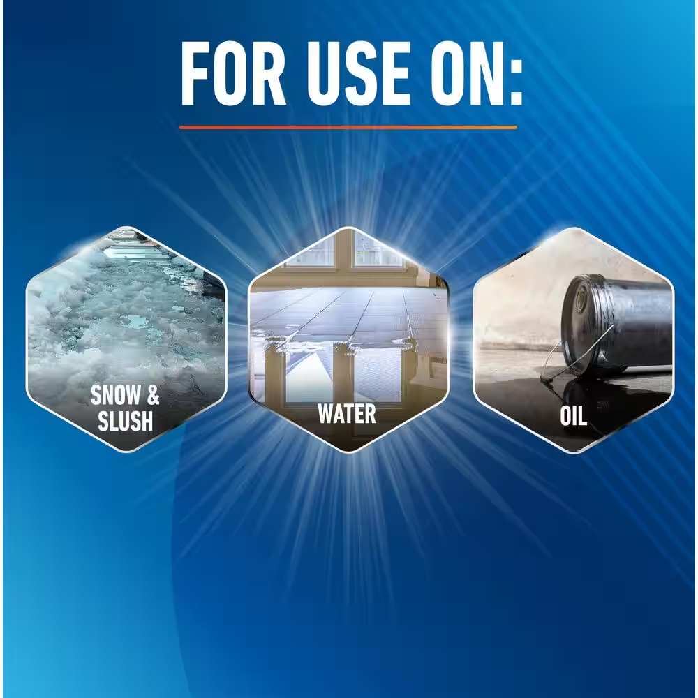 Lock-On 22 In. Foam Floor Squeegee