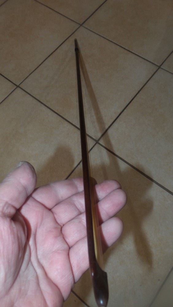 Antique Vintage Paganini Violin Bow, Fullsize