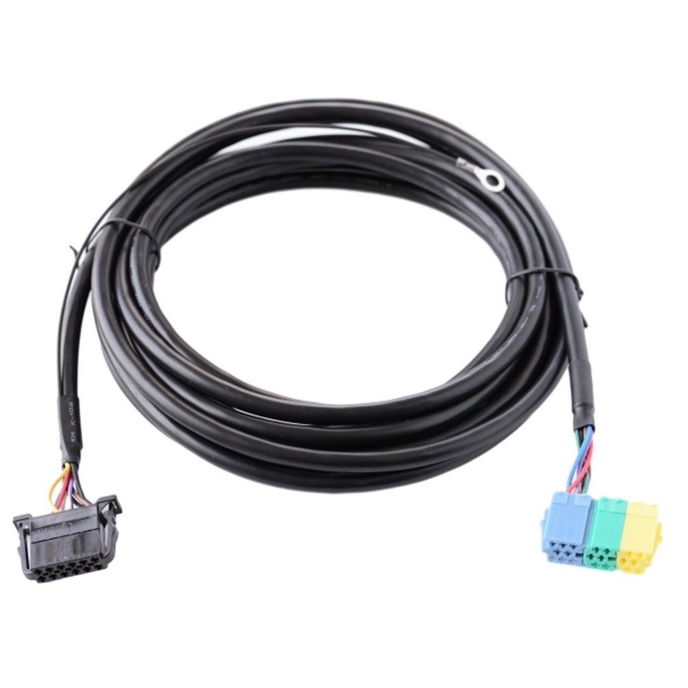 For Passat CD Radio Extension Adapter Cable 500CM Length Quick Installation