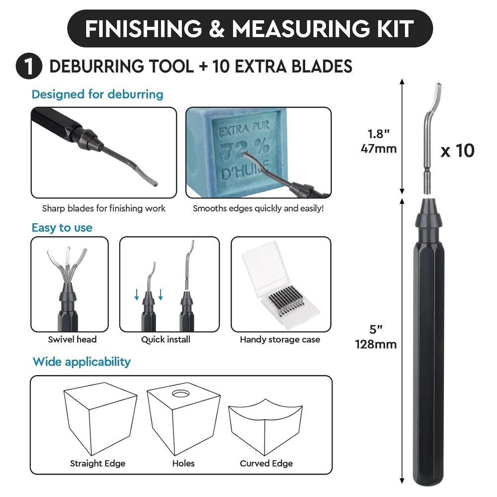 3D Printer Tools Kit Essential, 3D Printing Tools Kit, 3D Printer Accessories wi
