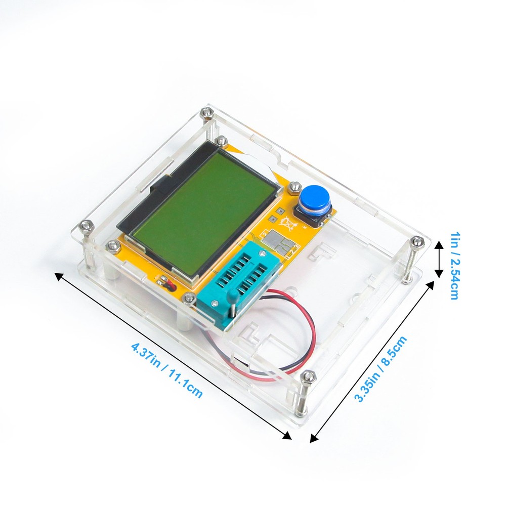 LCR-T4 Component Tester Transistor Diode Capacitor Resistor Inductor LCD Meter