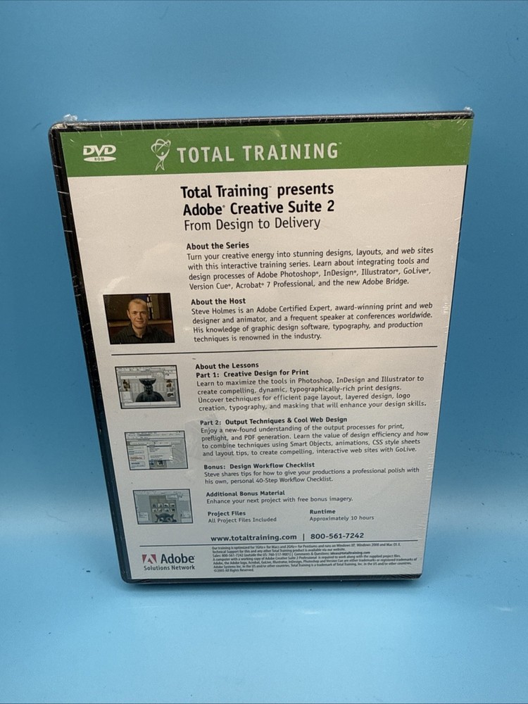 Total Training Adobe Creative Suite 2 From Design to Delivery .