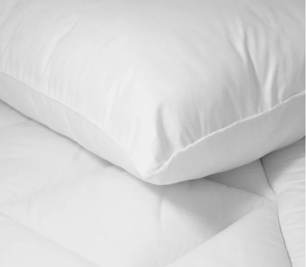 Mainstays Comfort Complete Bed Pillow, Standard/Queen (2 pack)