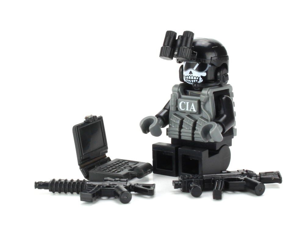 CIA SAD/SOG Paramilitary Commando made with real LEGO® minifigure