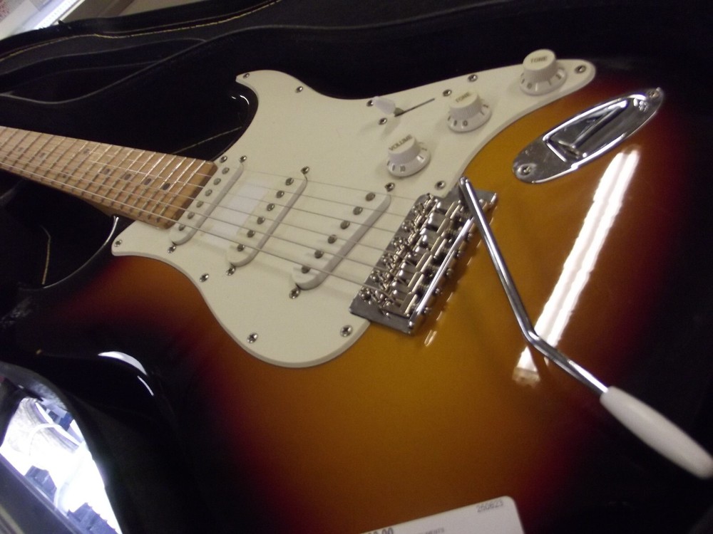 Eleca Guitar Sunburst 6-String Electric Guitar Strat