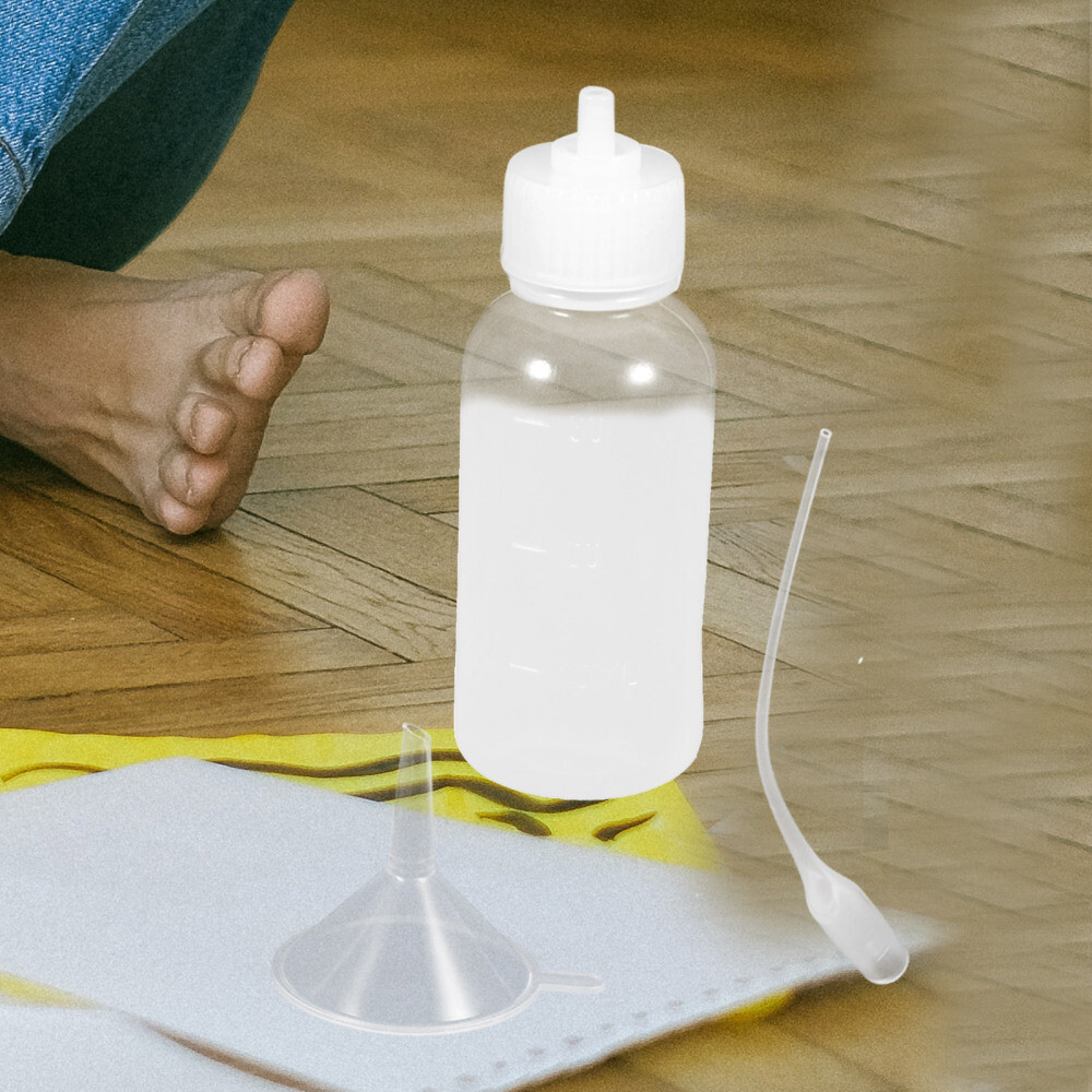 1 Set Applicator Bottles Reusable Needle Bottles Portable Tip Bottles