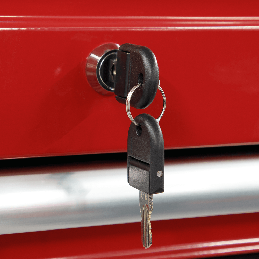 Sealey Superline Pro 6 Drawer Heavy Duty Tool Chest Red