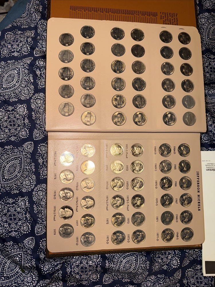 Jefferson Nichols, Including Proof Only Issues 1938–2002