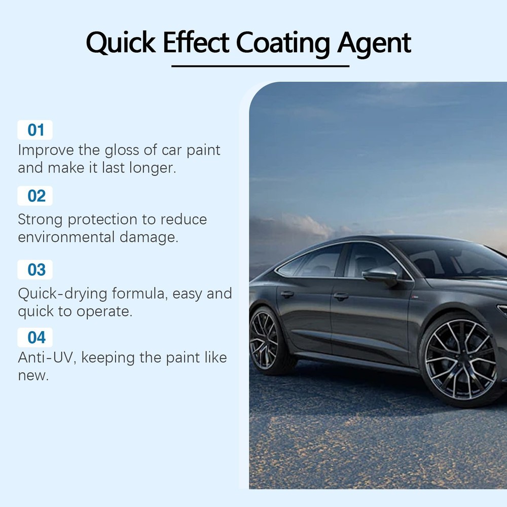 Quick Effect Coating Agent,Advanced Ceramic Spray Coating,Multi-Functional Agent