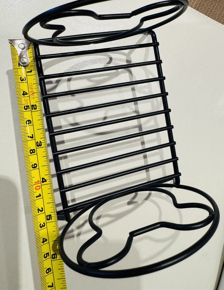 New Mickey Mouse Black Small Dish Rack BNWOT