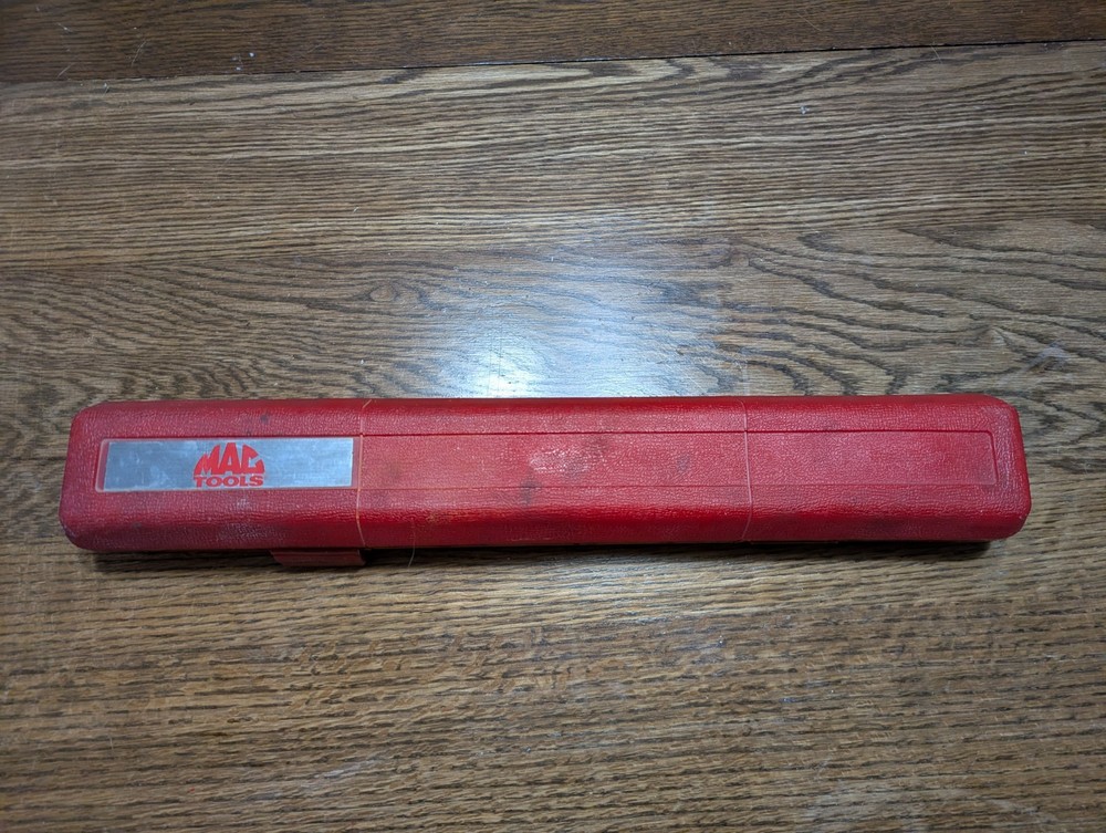 mac tools torque wrench and case