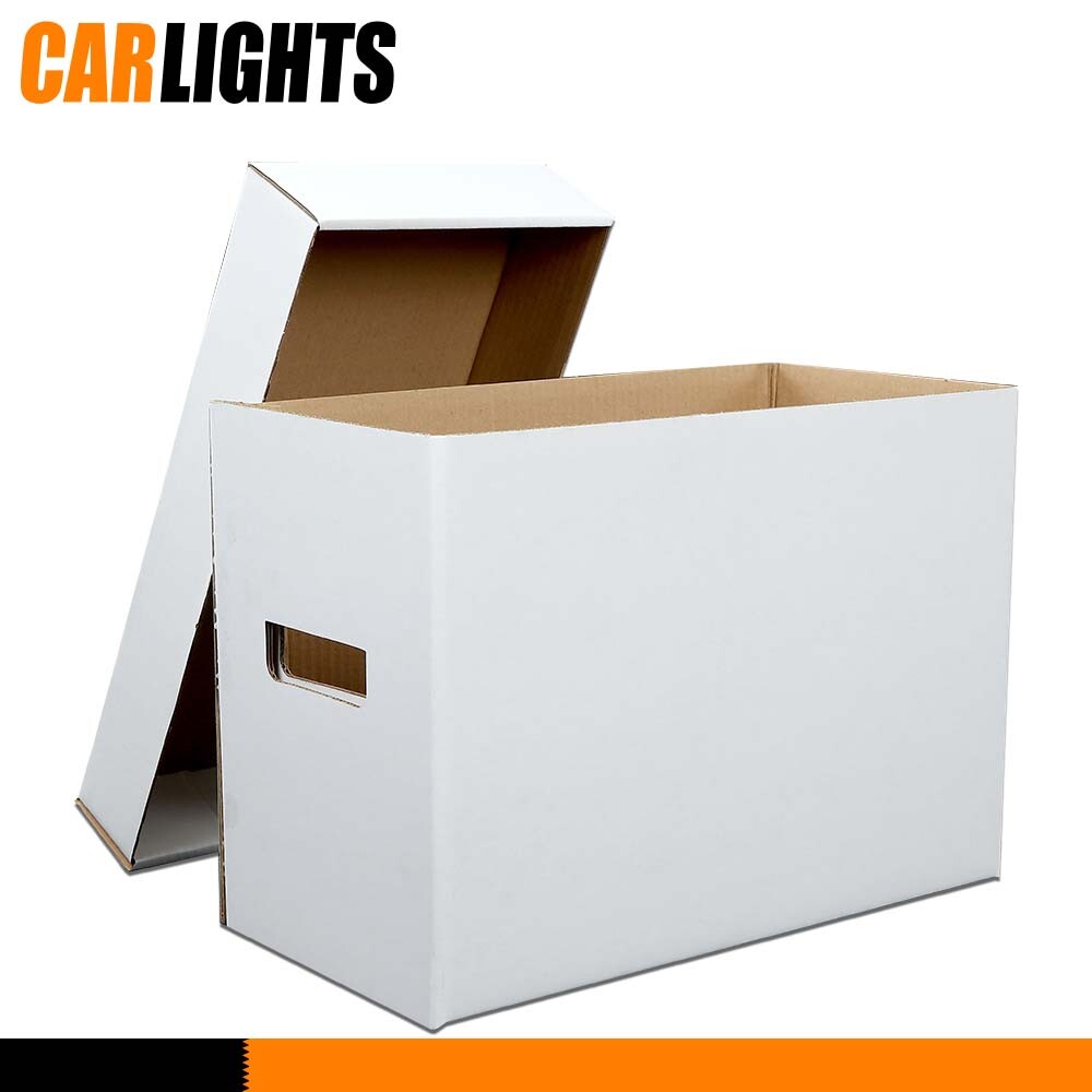 150-175 Comics New High Quality White Short Comic Book Storage Boxes Holds 5pcs