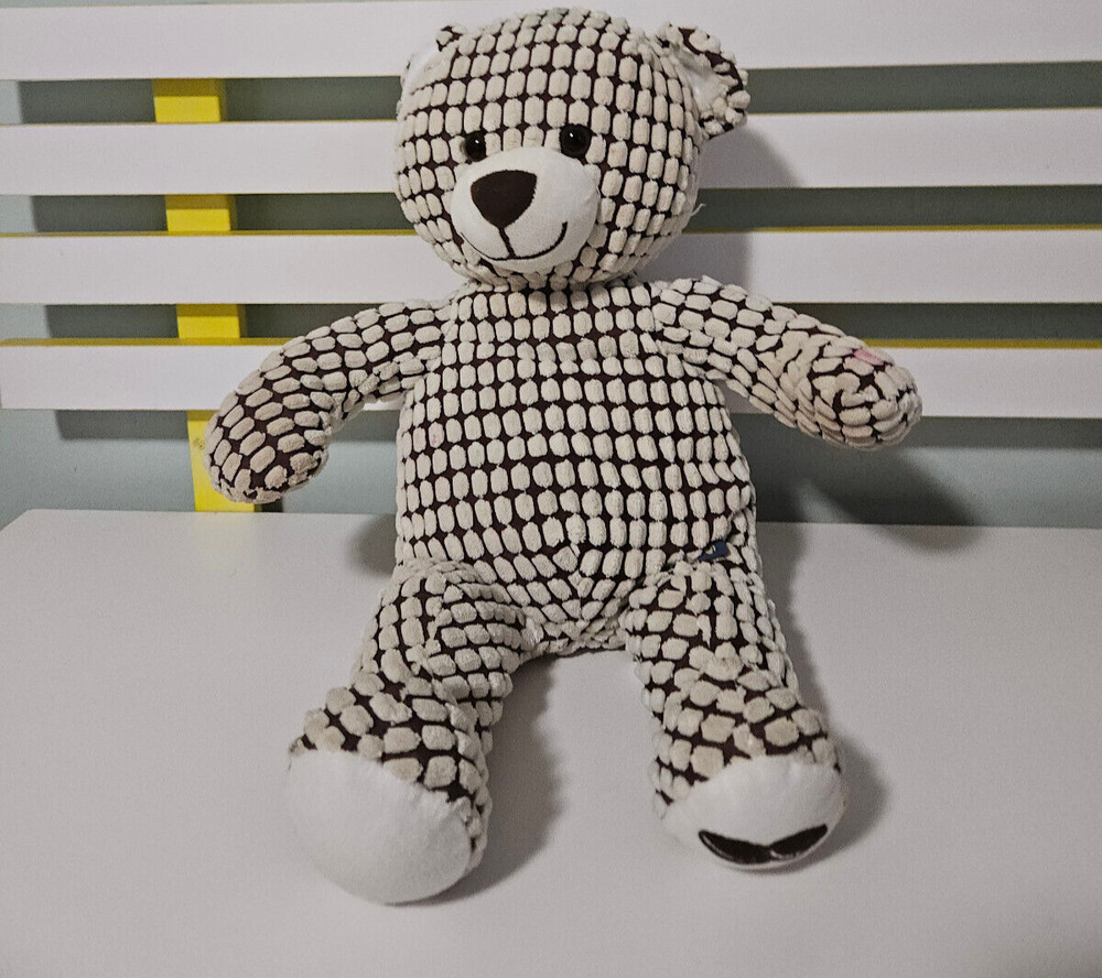 OREO STUFFLER TEDDY BEAR OREO BISCUITS ON FOOT BROWN AND WHITE 45CM
