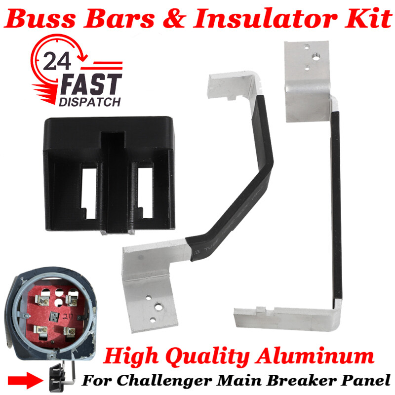 For Challenger Main Breaker Multi-meter Panel Buss Bars Insulator Kit Aluminum