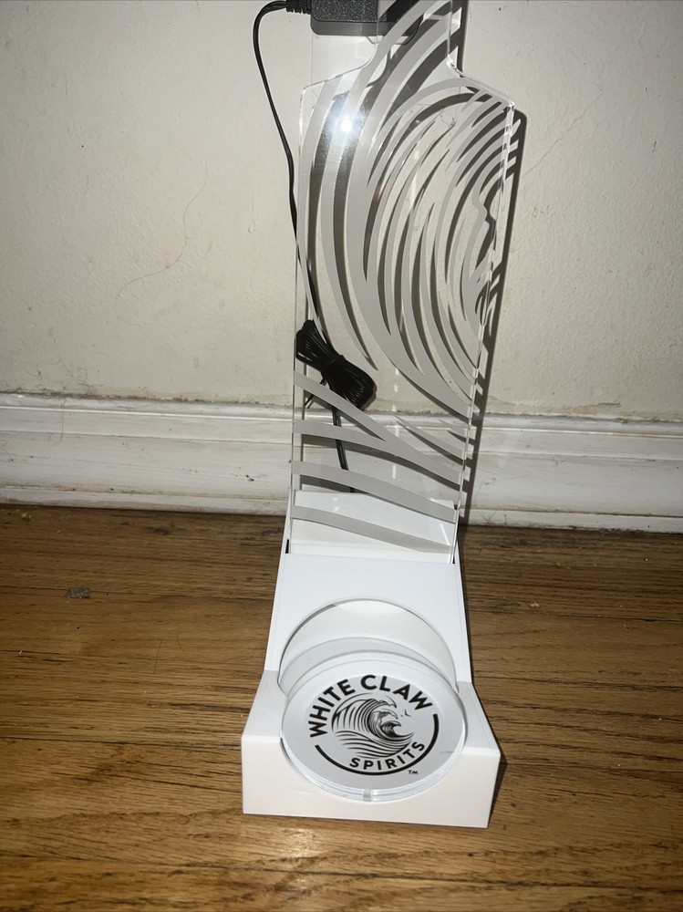White Claw Vodka Bottle LED Glorifier New