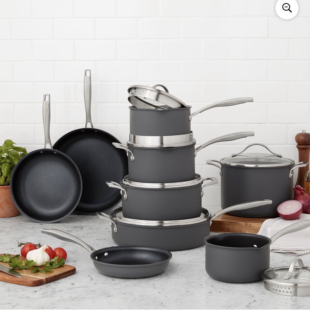 Member's Mark 15-Piece Hard Anodized Aluminum Cookware Set