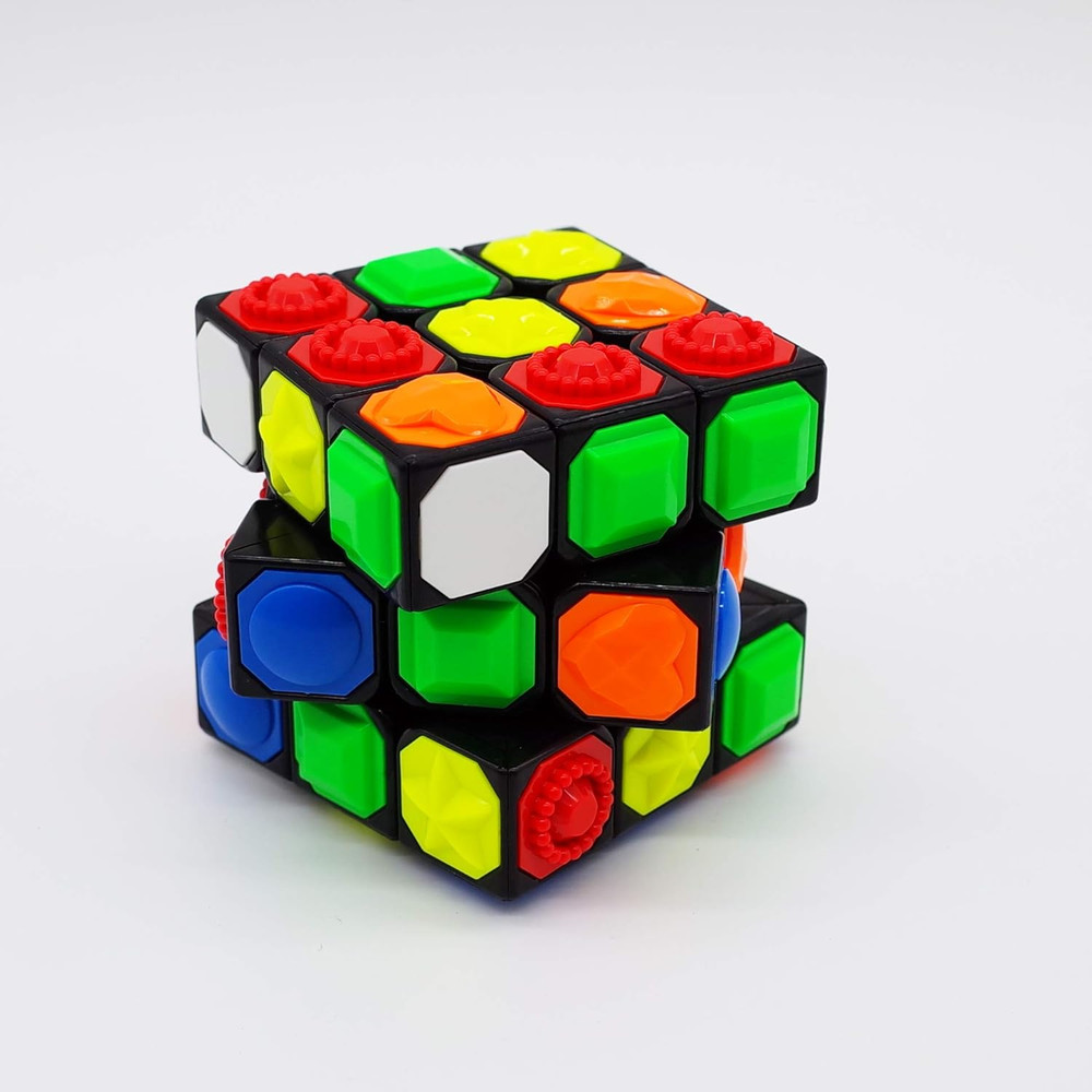 3X3x3 Magic Cube Tactile Cube for Blind 3D ??Embossed Braille Spe...
