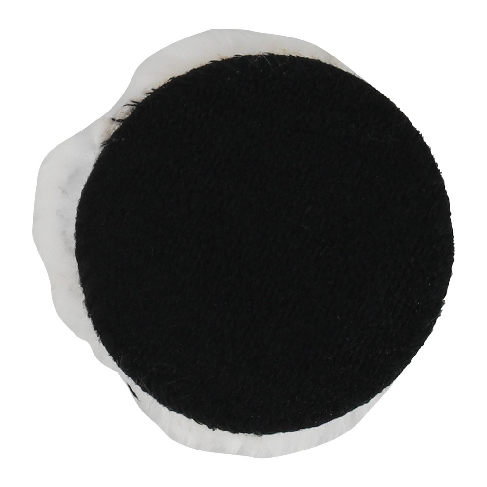 10x Wool Polishing Pads 3inch Lambskin Hook Loop Buffing Car Buffing Pad