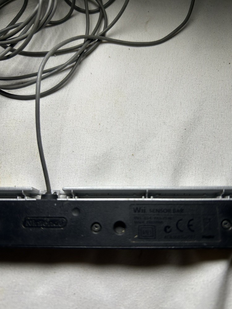 Will Silver Sensor Bar OEM Console Game Gaming Corded Tested