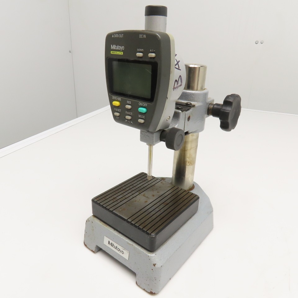 Mitutoyo 7008 Indicator Transfer Stand Miniature Comparator Bad Indicator!
