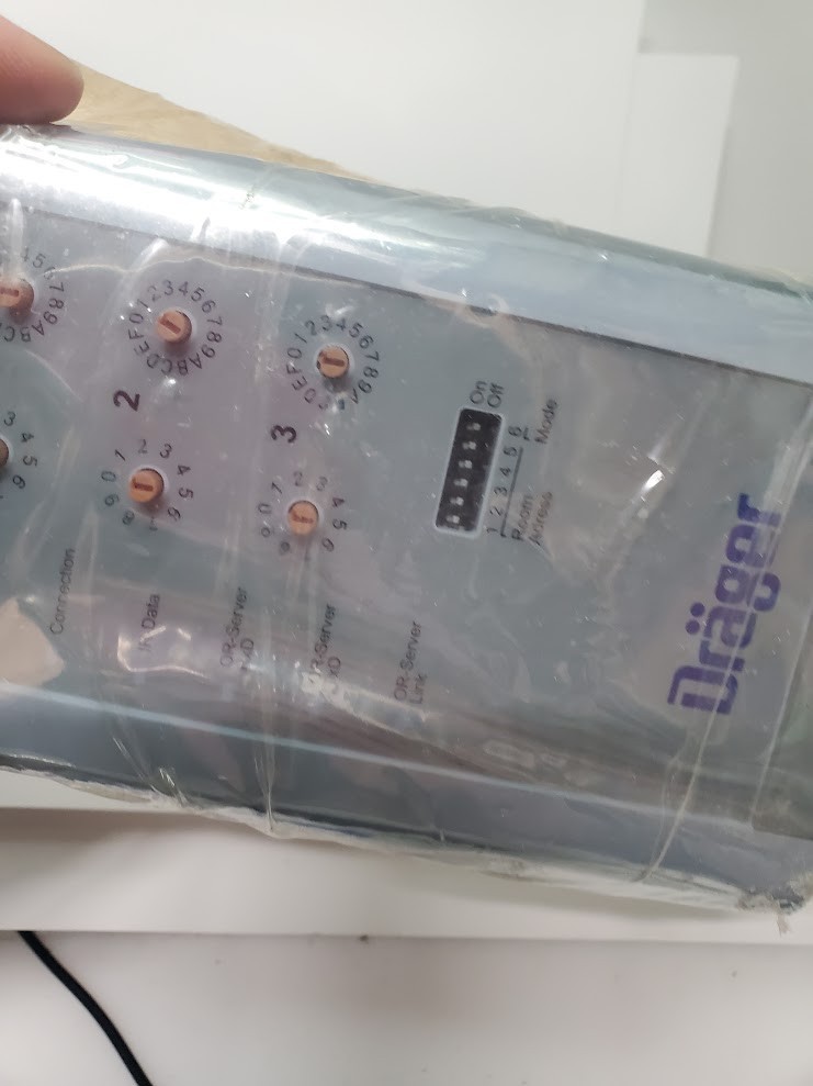 Dräger P600 Control Interface Module G36180 ASRJ Medical Safety Device