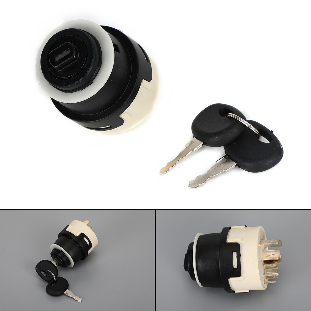 Heavy Equipment Ignition Switch 65511440 For Terex With 2 Keys E