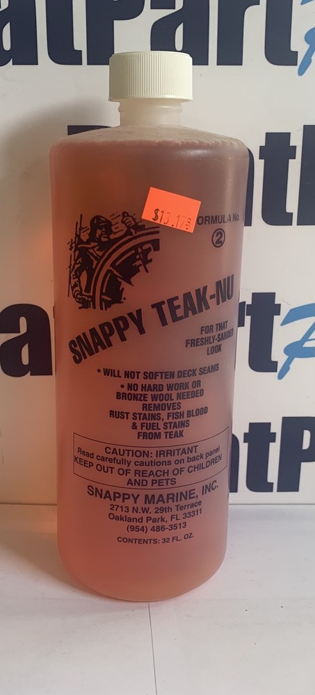 Snappy teak-Nu Formula No. 2 32 oz.