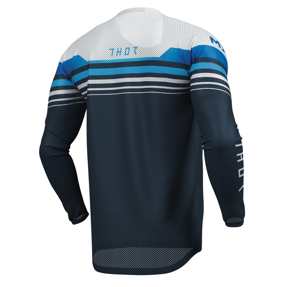 Thor Launchmode Vented Raptor Jersey - Midnight/Grey