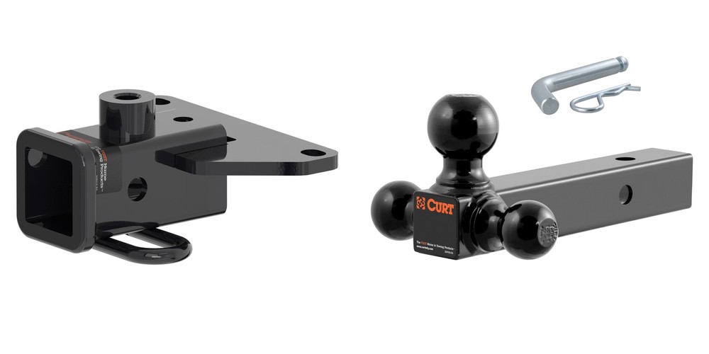 CURT Trailer Hitch Class 3 Multi-Ball Mount Tow Kit for 2020-2026 Jeep Gladiator